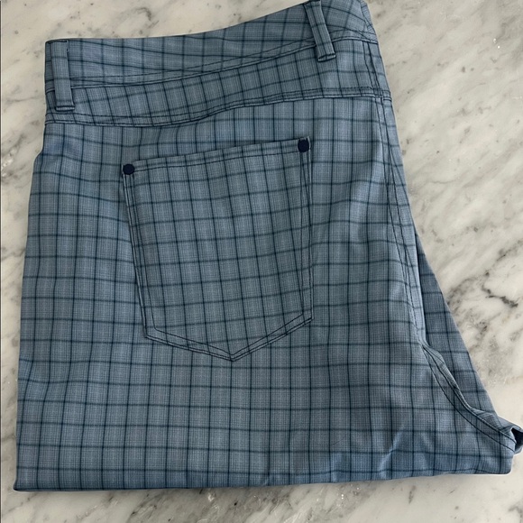 Tommy Bahama Blue Plaid Pants for men